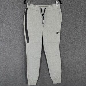Nike Tech Fleece Jogger Sweatpants Pants - Men's Size S - Gray